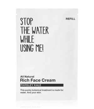 STOP the WATER WHILE USING ME! Face Facial Care Parsley Kale Rich Face Cream Refill 50 Ml