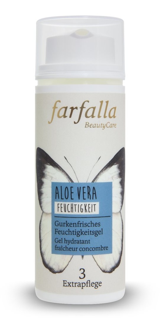 Farfalla Gurkenfrisches Feuchtigkeitsgel Aloe Vera (50 Ml)