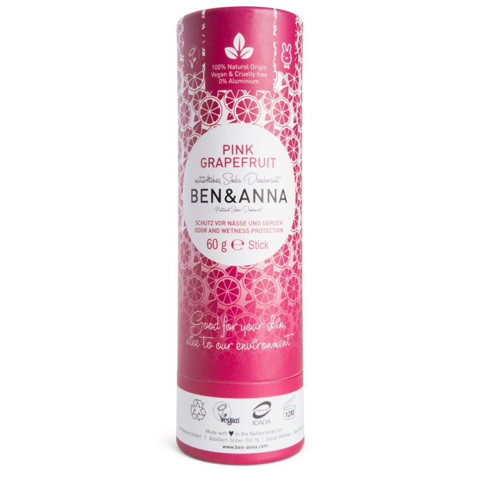 Ben & Anna Natürliches Deodorant Pink Grapefruit