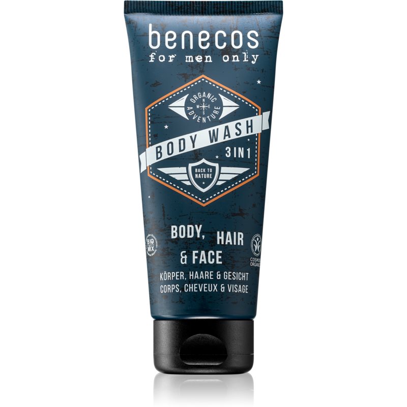 benecos For Men Only Body Wash 3 in 1 200 ml