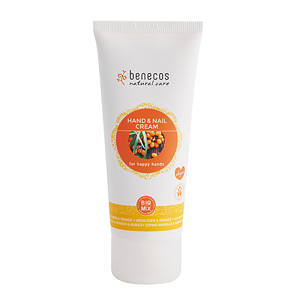 benecos Natural Hand- & Nail Cream Sanddorn & Orange 75 ml