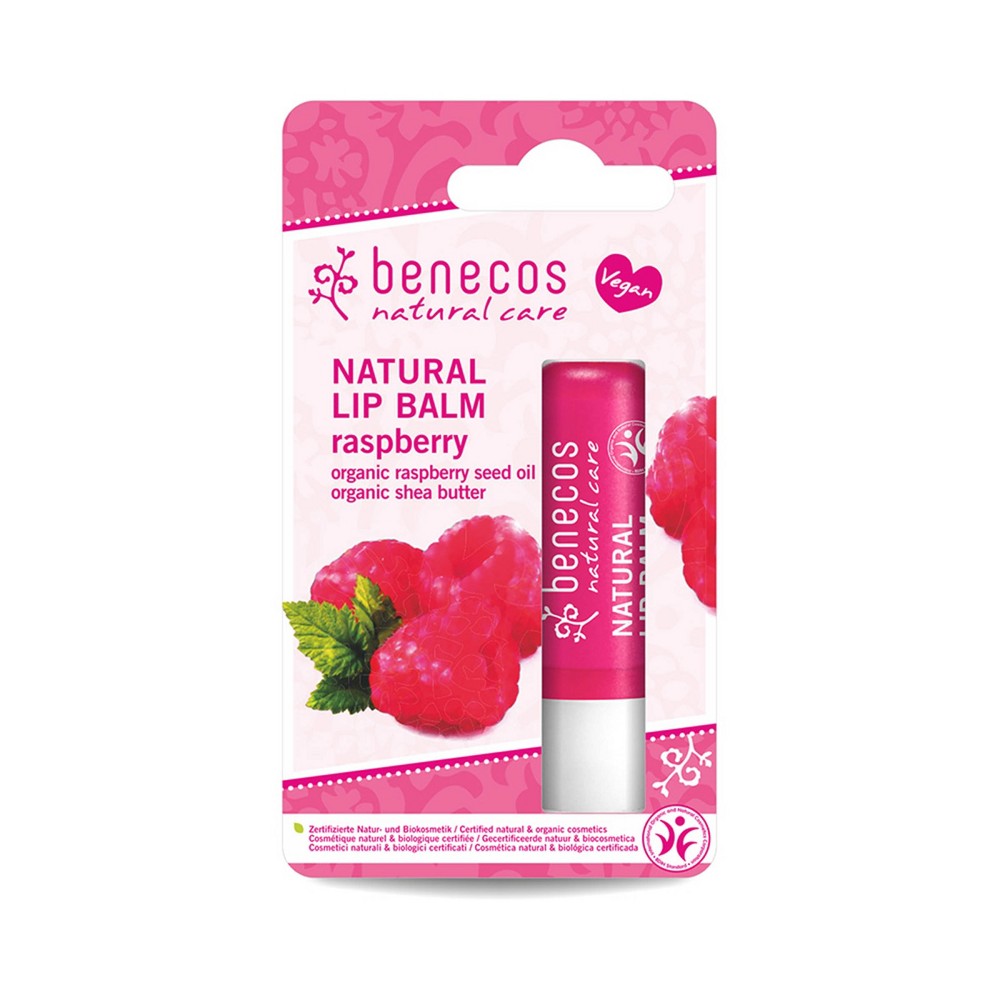 benecos Natural Lip Balm Raspberry 4,8 g