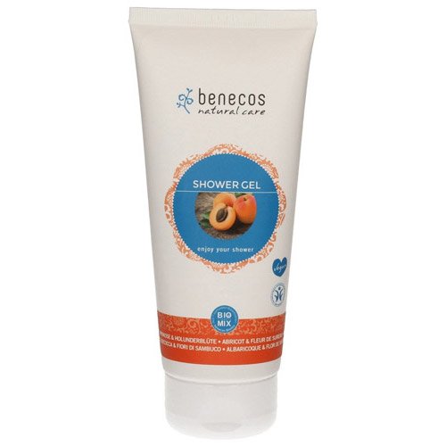 benecos Natural Shower Gel Aprikose & Holunderblüte 200 ml