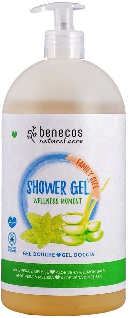 benecos Natural Shower Gel Wellness Moment 950 ml