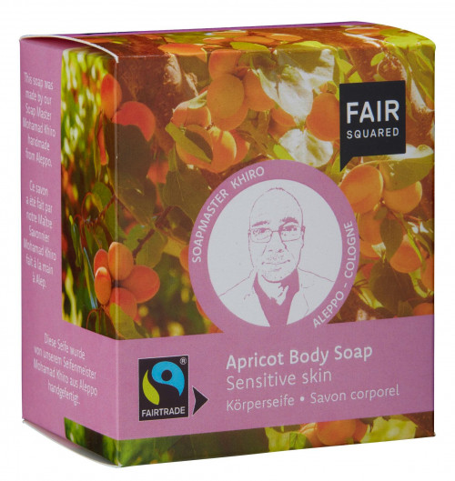 Body Soap Apricot Sensitive Skin (2 x 80 g)