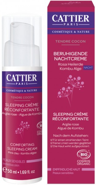 CATTIER Beruhigende Nachtcreme Tendre Cocon