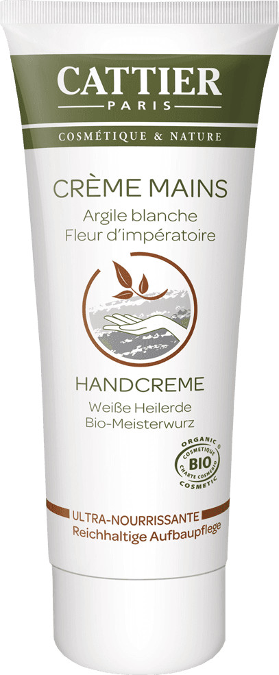 CATTIER Handcreme Heilerde - Reichhaltige Aufbaupflege