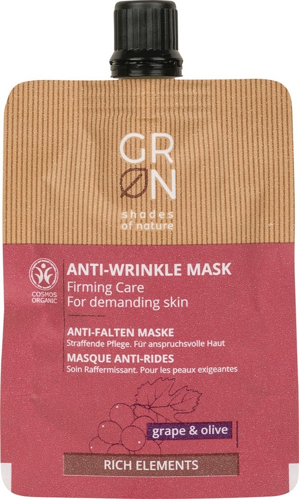 GRN [GRÜN] Cream Mask Grape & Olive