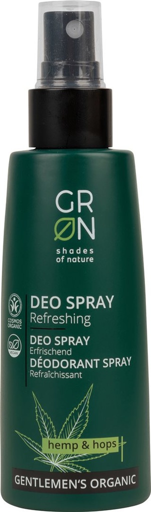 GRN [GRÜN] Men Deo Spray Hemp & Hops