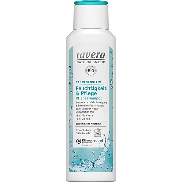 Lavera Pflegeshampoo Basis Sensitiv Feuchtigkeit & Pflege