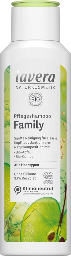 Lavera Pflegeshampoo Family