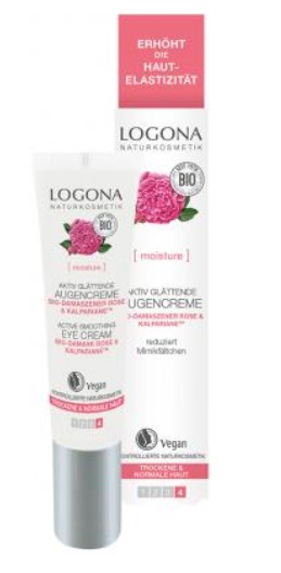 Logona MOISTURE LIFT Aktiv Glättende Augencreme 15 ml