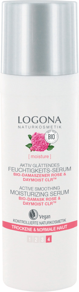 Logona MOISTURE LIFT Aktiv Glättendes Feuchtigkeits-Serum 30 ml