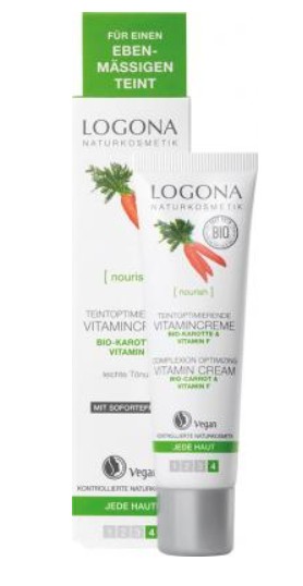 Logona NOURISH Teintoptimierende Vitamincreme 30 ml