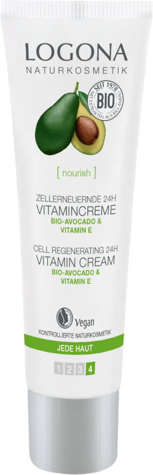 Logona NOURISH Zellerneuernde 24h Vitamincreme 30 ml