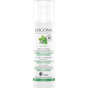 Logona PURIFY Mattierendes Feuchtigkeitsfluid 30 ml