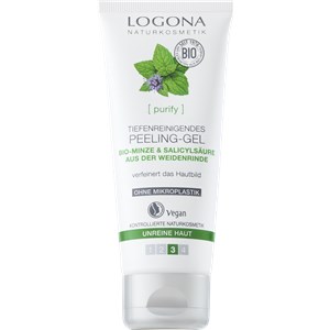 Logona PURIFY Tiefenreinigendes Peeling Gel 100 ml