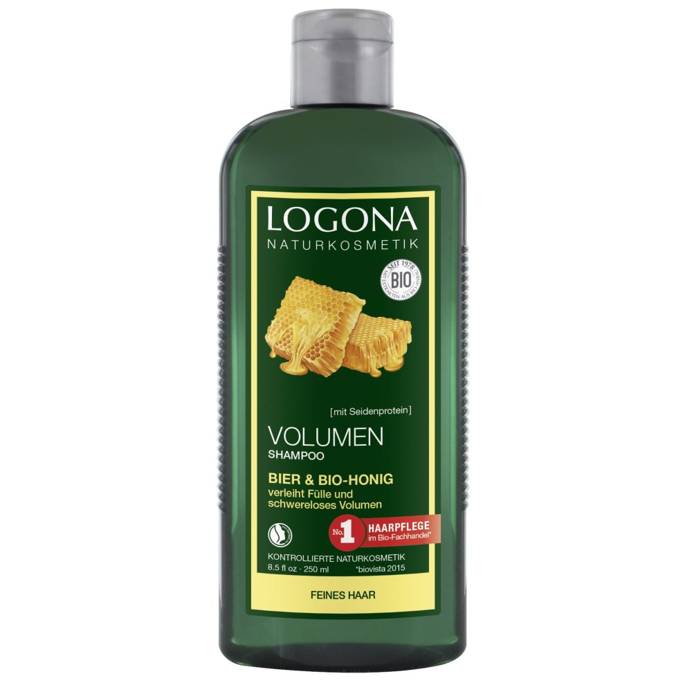 Logona Volumen Shampoo Bier & Bio-Honig 250 ml