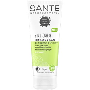 SANTE 5 in 1 Tonerde Reinigung & Maske