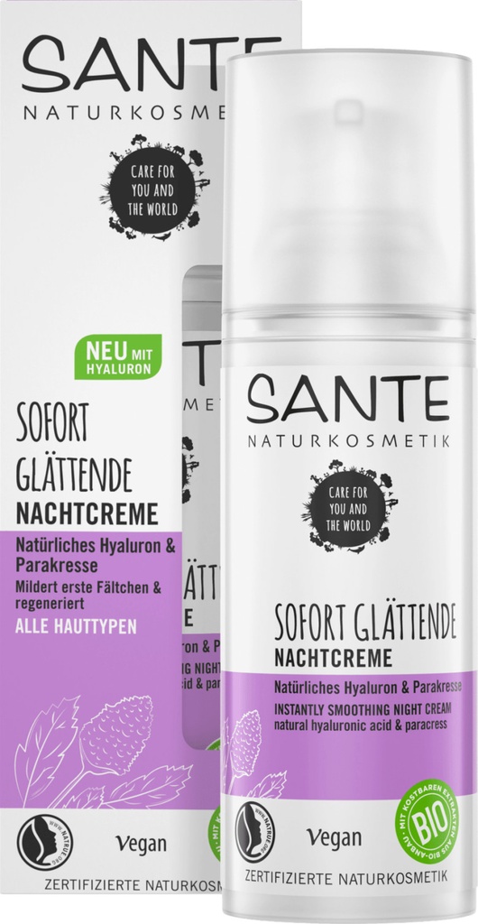 SANTE Sofort Glättende Nachtcreme