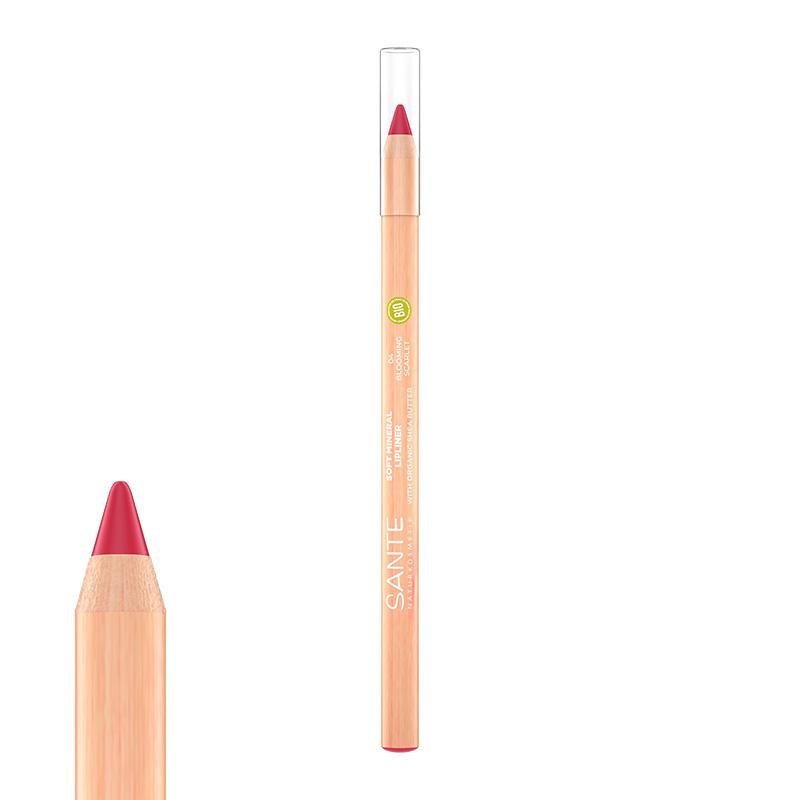 SANTE Soft Mineral Lipliner Blooming Scarlet