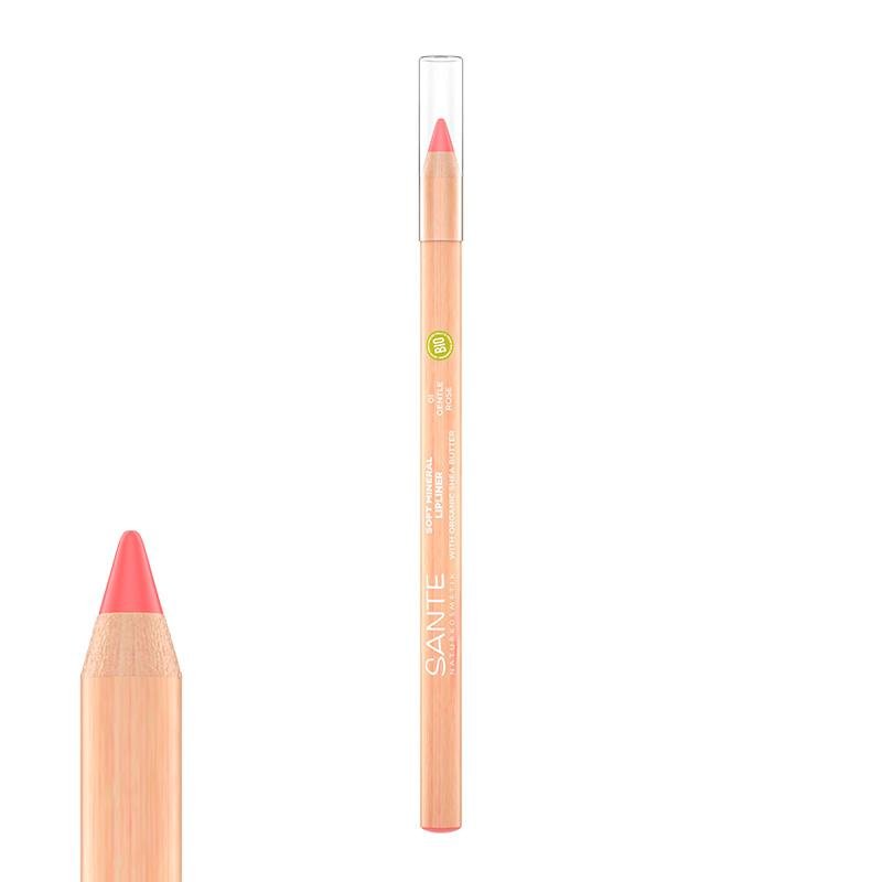 SANTE Soft Mineral Lipliner Gentle Rose