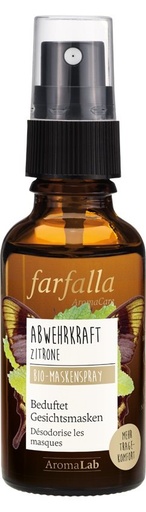 [FAR_211] Farfalla Maskenspray Abwehrkraft Zitrone Bio (30 Ml)