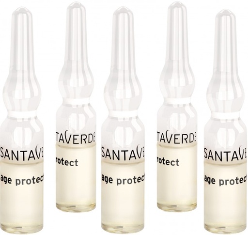 [SAV_112] Santaverde Skin Care Facial Care Aloe Vera Intensive Treatment Ampoules 10 X 1 Ml