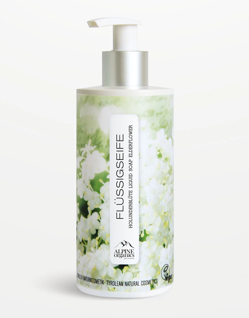 [ALP_305] Alpine Organics Flüssigseife Holunderblüte