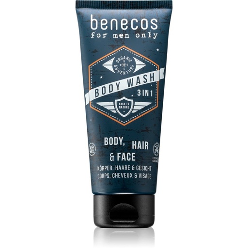 [BEN_135] benecos For Men Only Body Wash 3 in 1 200 ml