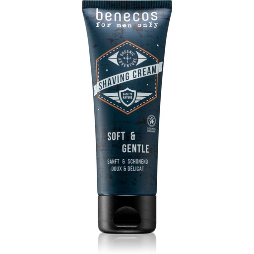 [BEN_136] benecos For Men Only Shaving Cream 75 ml