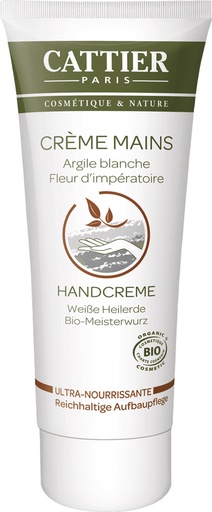 [CAT_106] CATTIER Handcreme Heilerde - Reichhaltige Aufbaupflege