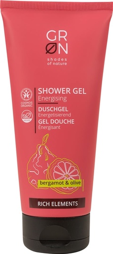 [GRN_220] GRN [GRÜN] Shower Gel Bergamot & Olive