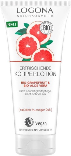 [LOG_147] Logona Efrischende Körperlotion Bio-Grapefruit & Bio-Aloe Vera 200 ml