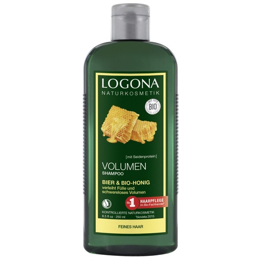 [LOG_186_V1] Logona Volumen Shampoo Bier & Bio-Honig 250 ml