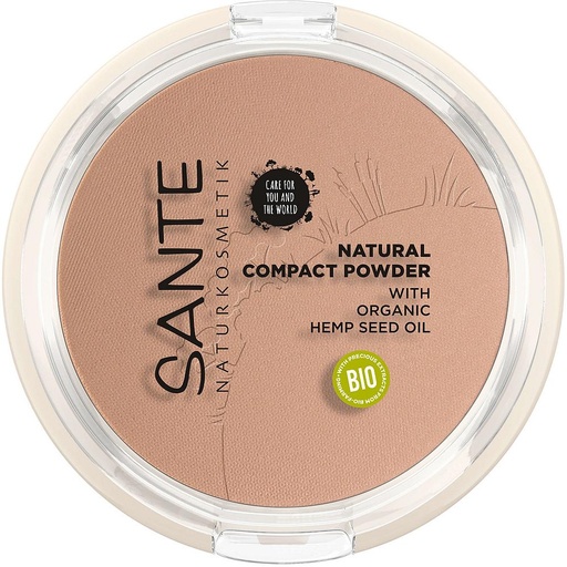 [SAN_203_V2] SANTE Natural Compact Powder Neutral Beige