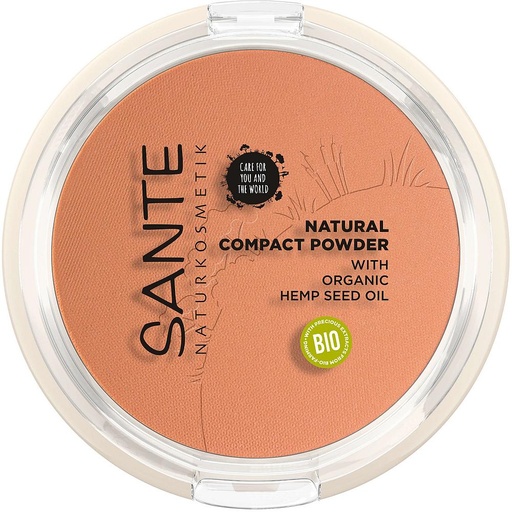 [SAN_203_V3] SANTE Natural Compact Powder Warm Honey